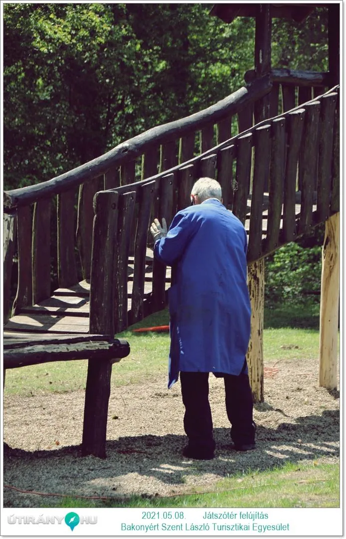 Játszótér felújítás 2021 / Fotók: Útirány.hu