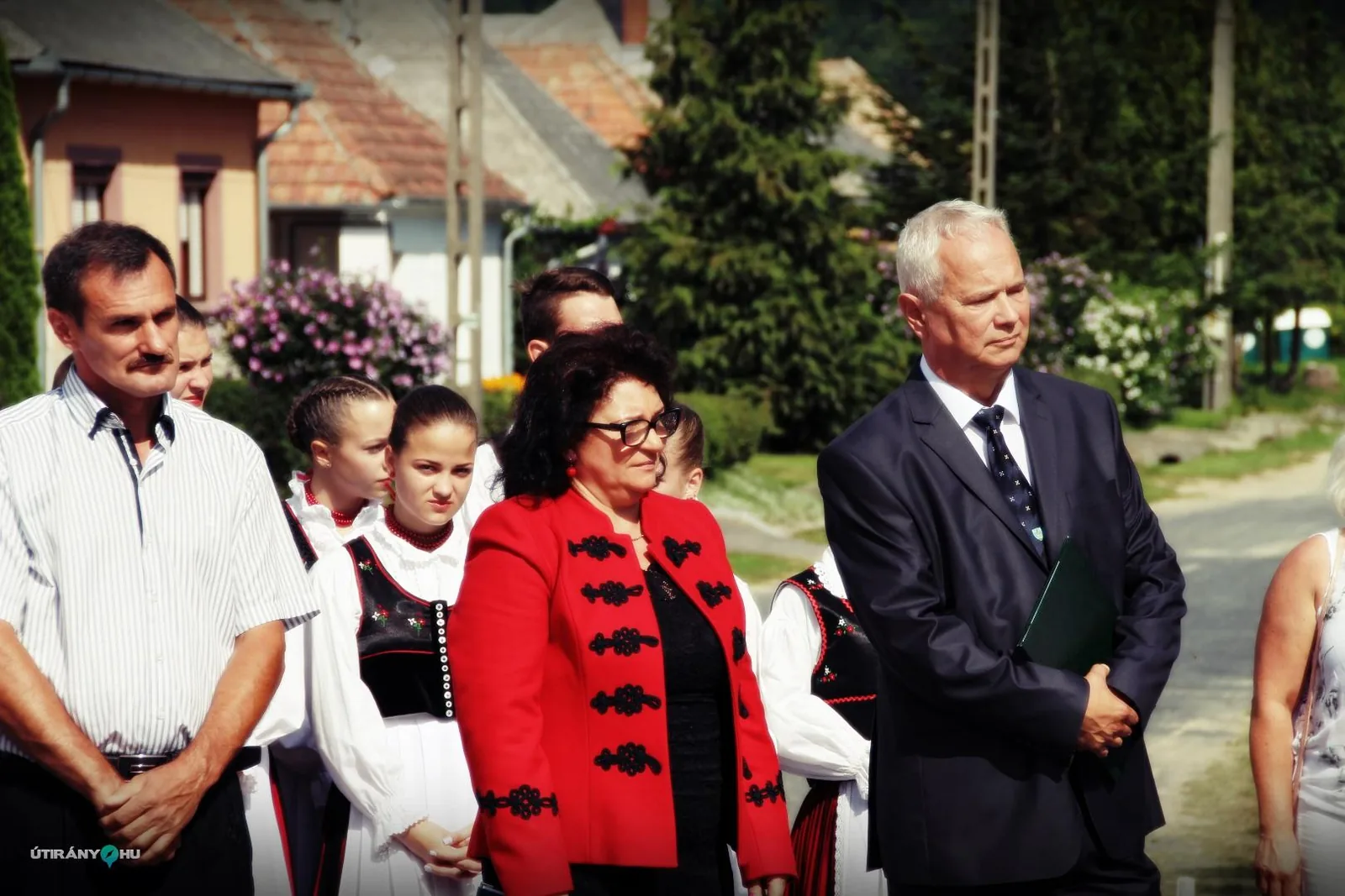 I és II Világháborús Emlékmű átadás. Fotók: Útirány.hu