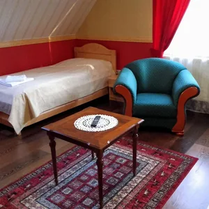 Emeleti háromágyas szoba