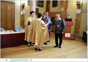 Díjkiosztó, szentelés, avatás, felvonulás