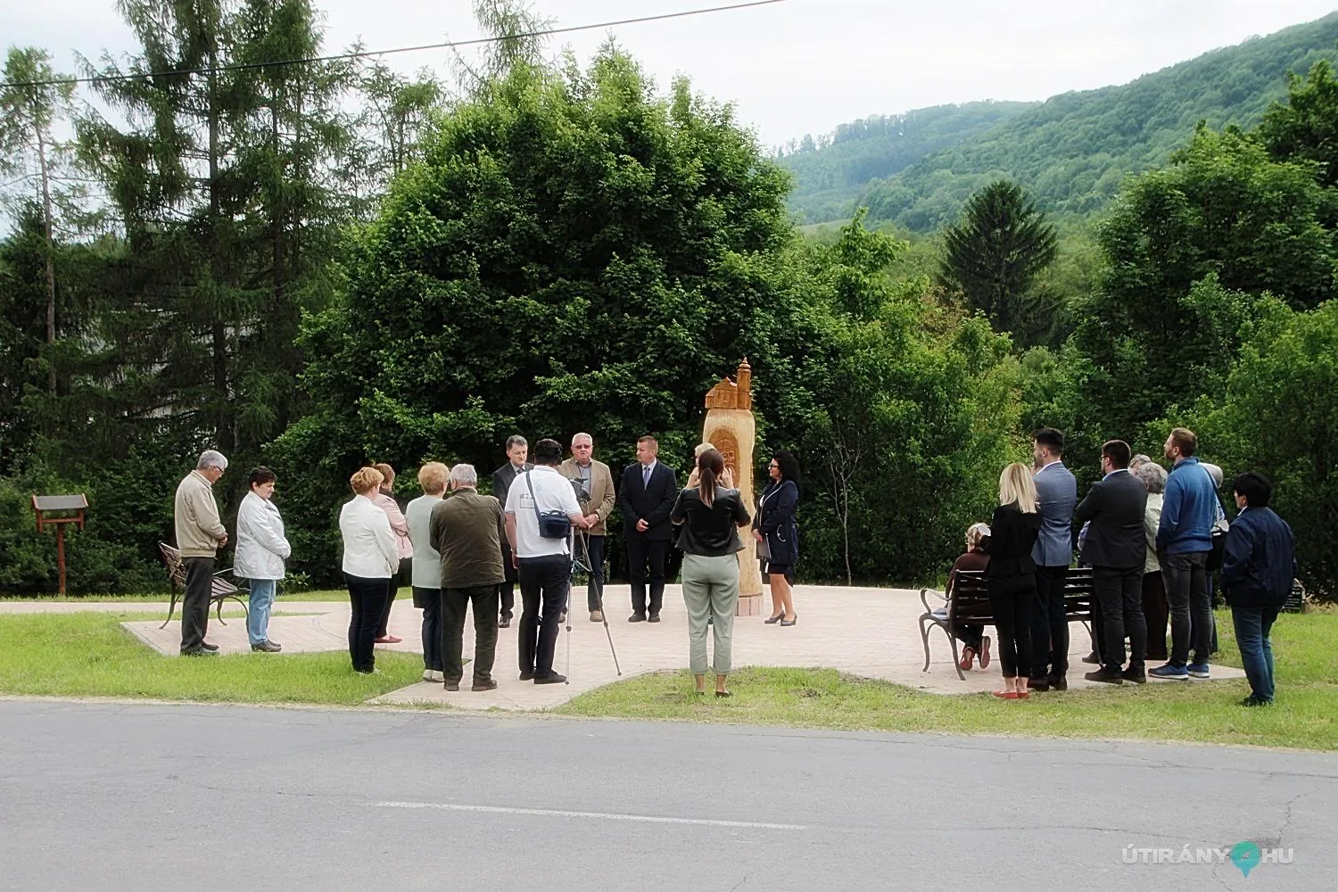Millenniumi park sajtótájékoztató fotók