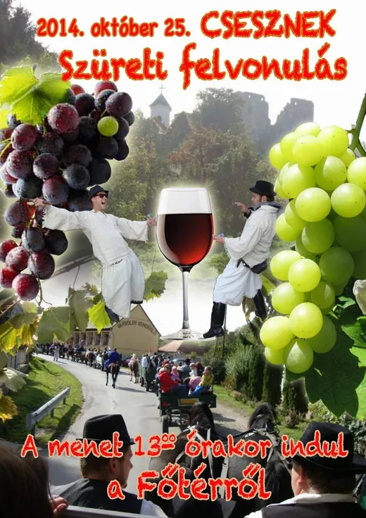 'Cseszneki Szüreti Felvonu' cikk borítóképe