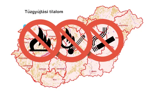 'Újra országos tűzgyújtási tilalom' cikk borítóképe