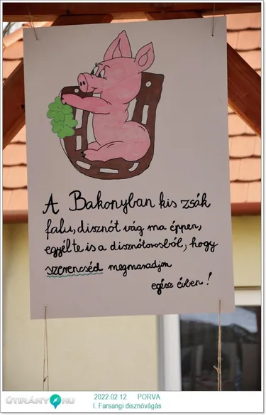 I. Farsangi disznóvágás