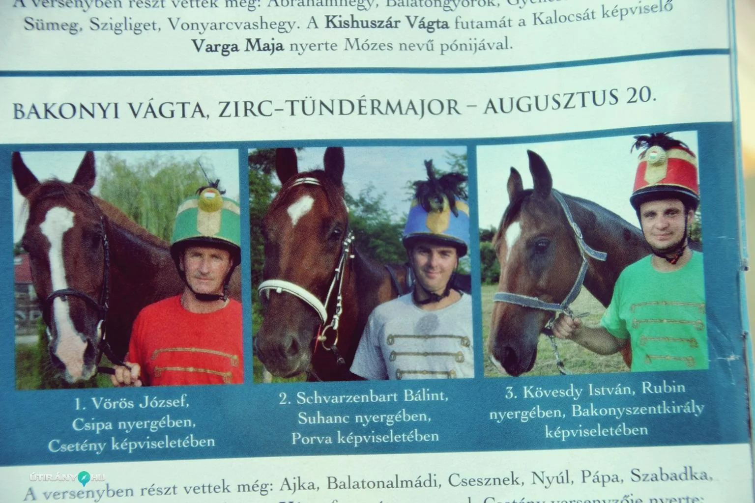 Nemzeti Vágta, Szombati képek. Fotó: Útirány.hu