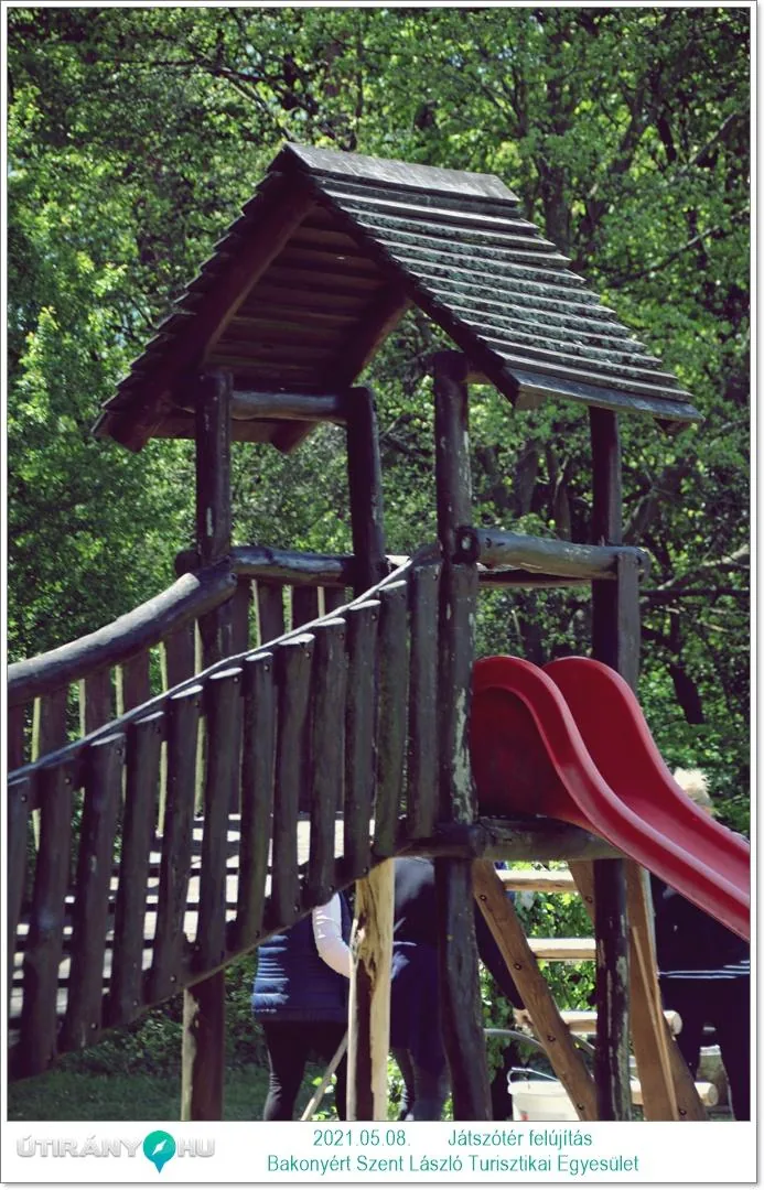 Játszótér felújítás 2021 / Fotók: Útirány.hu