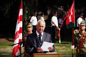 I és II Világháborús Emlékmű átadás. Fotók: Útirány.hu