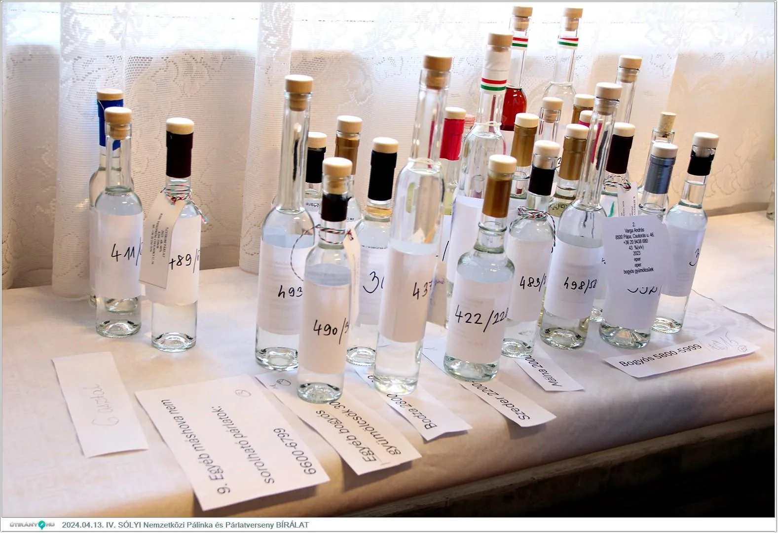 A bírálat pillanatai. Fotók: Útirány.hu