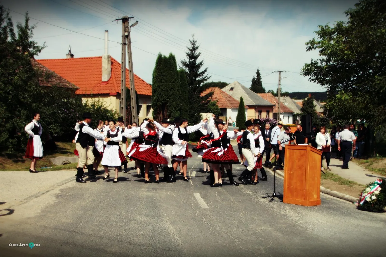 I és II Világháborús Emlékmű átadás. Fotók: Útirány.hu