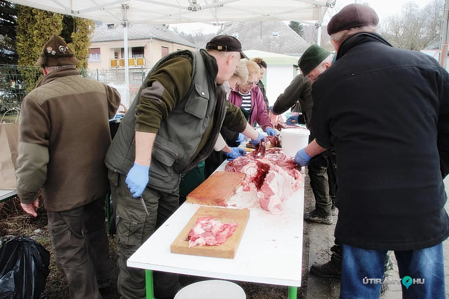 2018 Hagyományőrző disznóvágás. Fotók: Útirány.hu