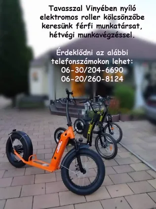 Roller kölcsönzőbe keresünk munkatársat borítóképe