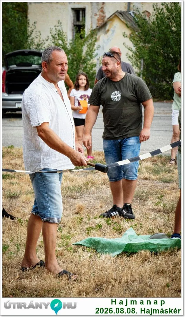  Hajmáskéri lecsófőző, Hajmanap