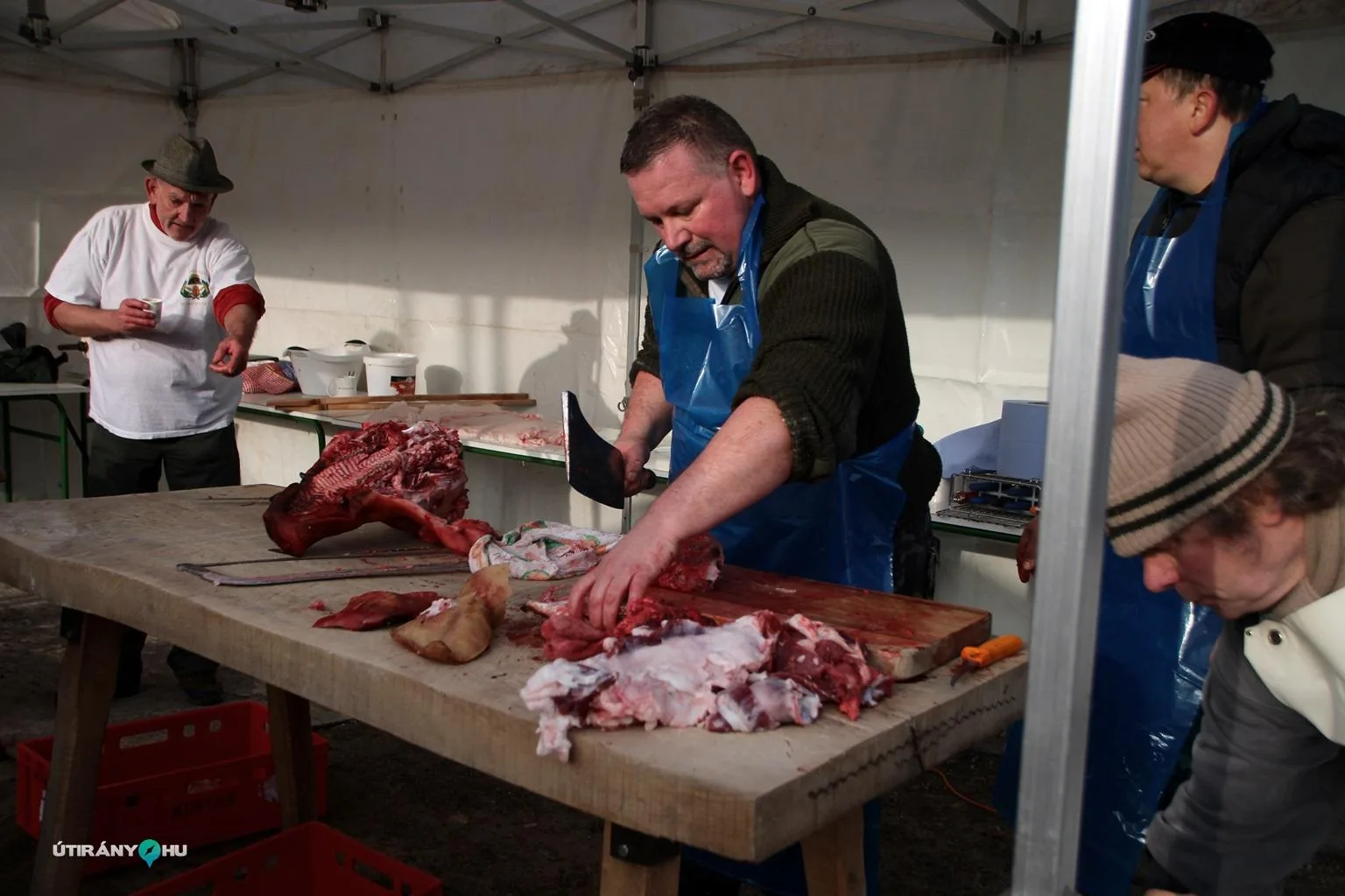 6. Falusi disznóvágás / Fotók: Útirány.hu