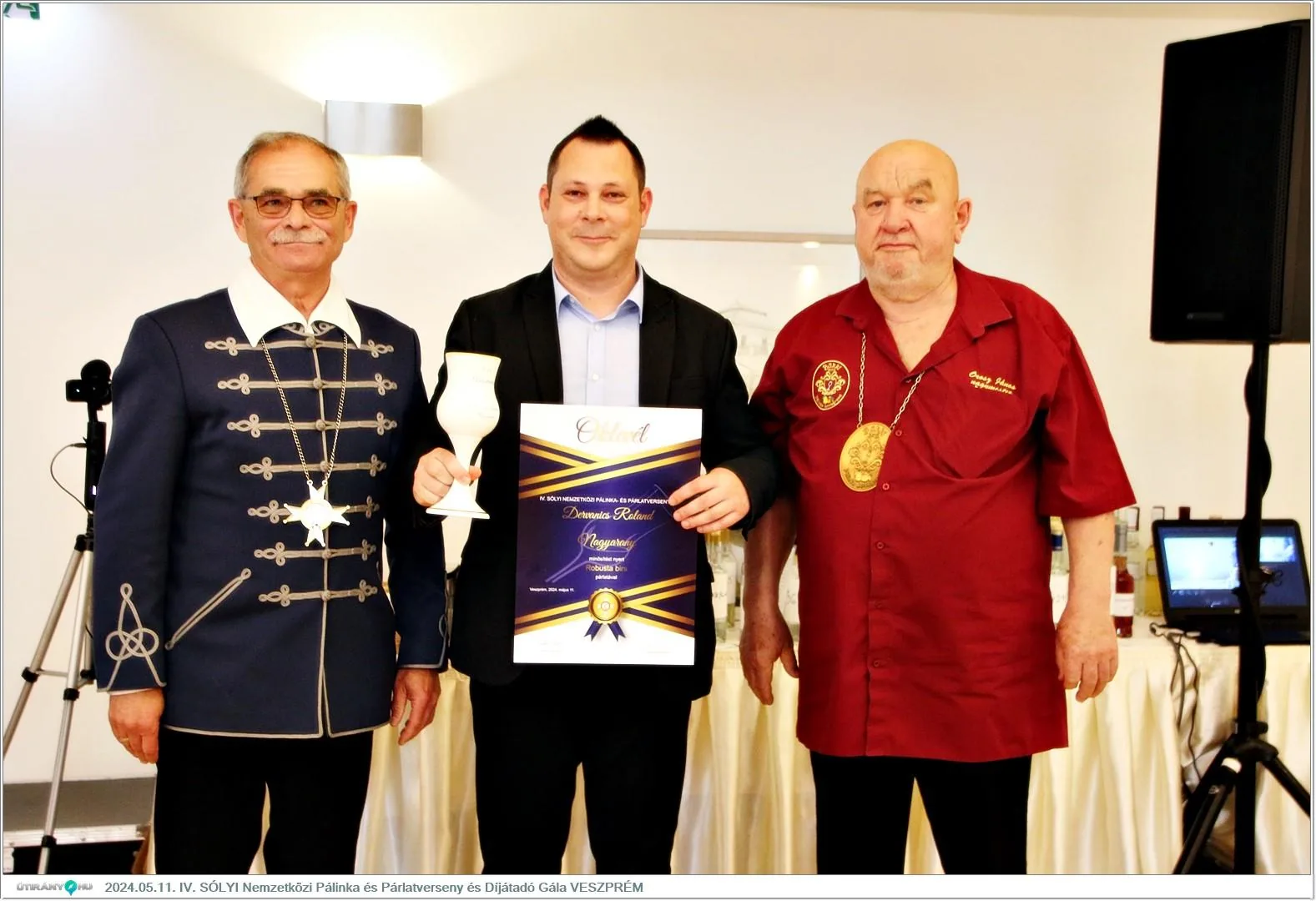 Díjátadó gála. Fotók: Útirány.hu