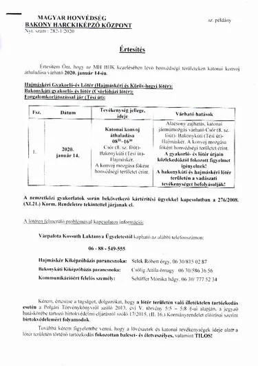 Frissítés: 2020.01.13.