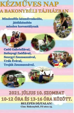 Kézműves nap a Bakonybéli Tájházban borítóképe