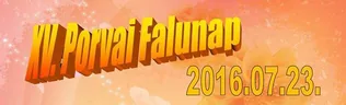 XV. Porvai Falunap borítóképe