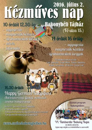 Bakonybél, KÉZMŰVES NAP borítóképe