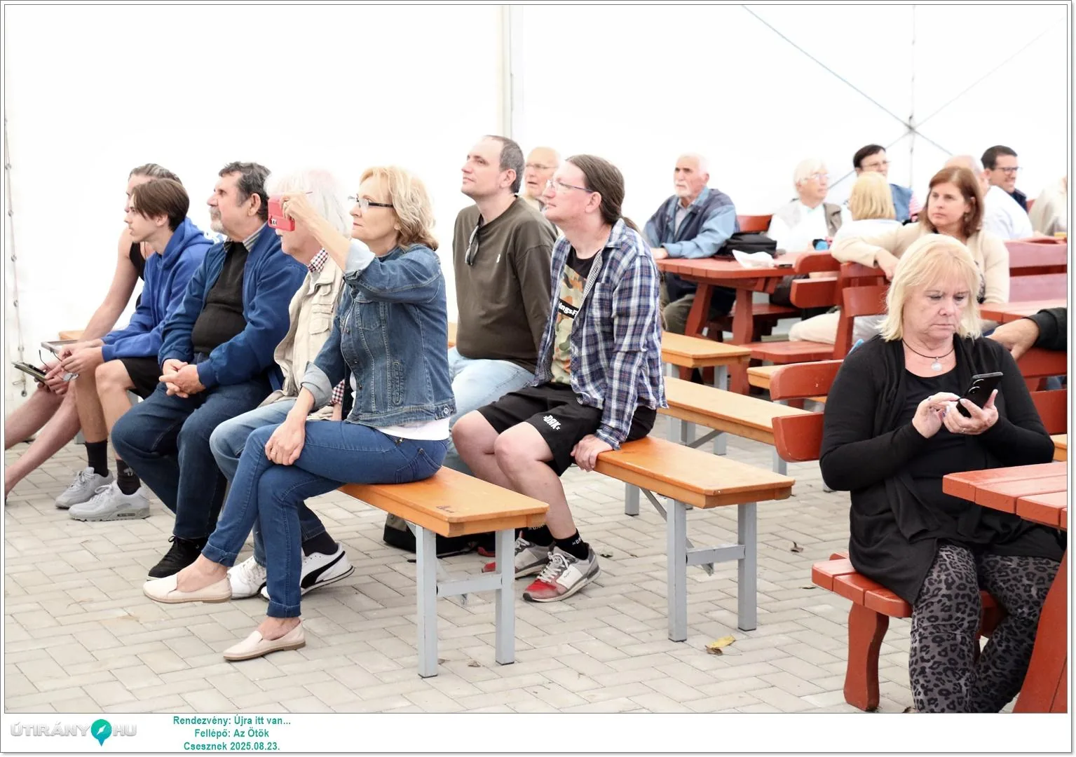 Képek: Útirány Fellépő: Az Ötök