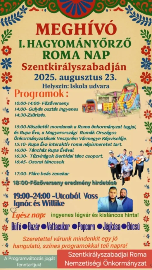 'I. Hagyományőrző Roma Nap' cikk borítóképe