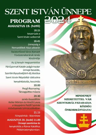Szent István ünnepe borítóképe