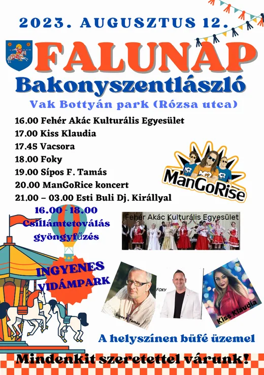 'Falunap Bakonyszentlászló ' cikk borítóképe