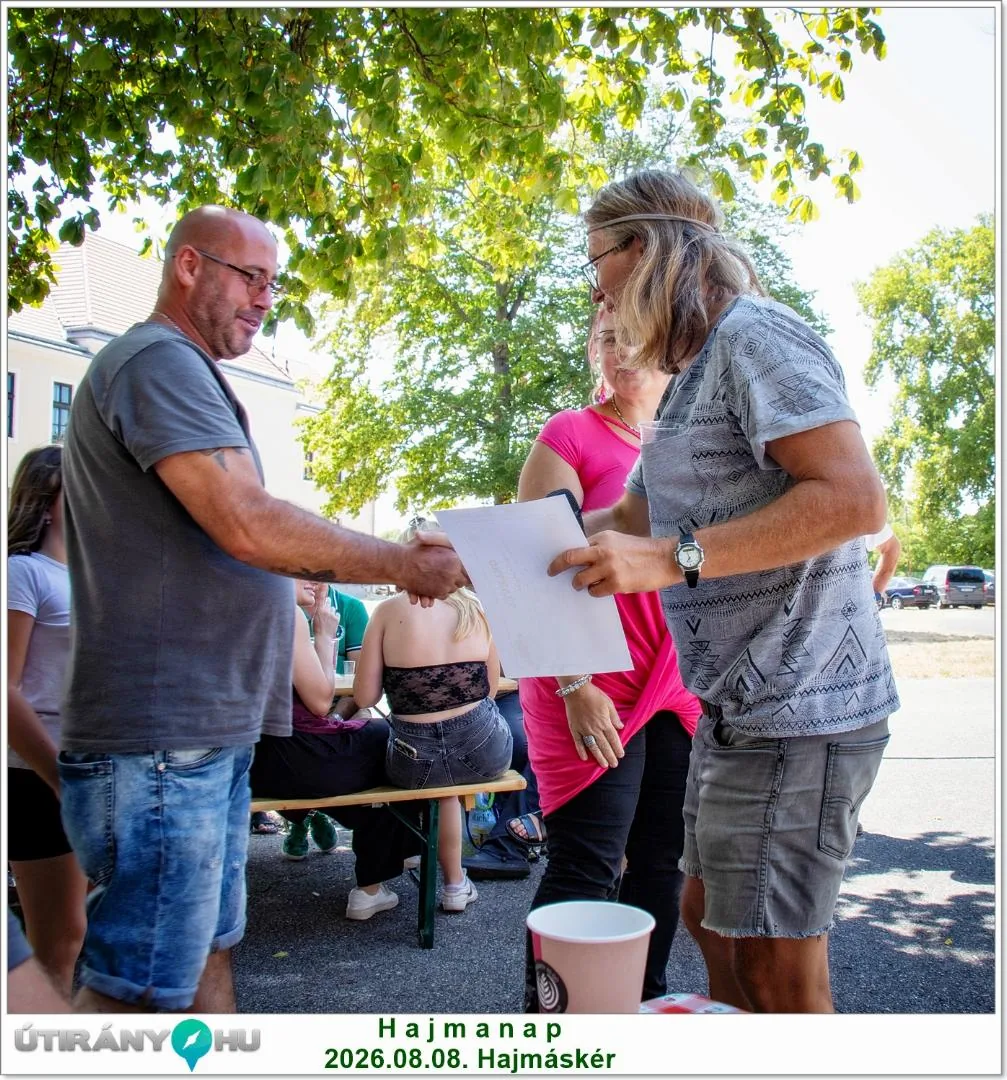  Hajmáskéri lecsófőző, Hajmanap