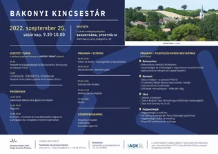 Bakonyi Kincsestár program borítóképe