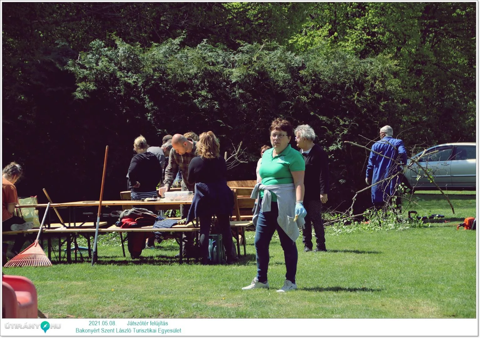 Játszótér felújítás 2021 / Fotók: Útirány.hu