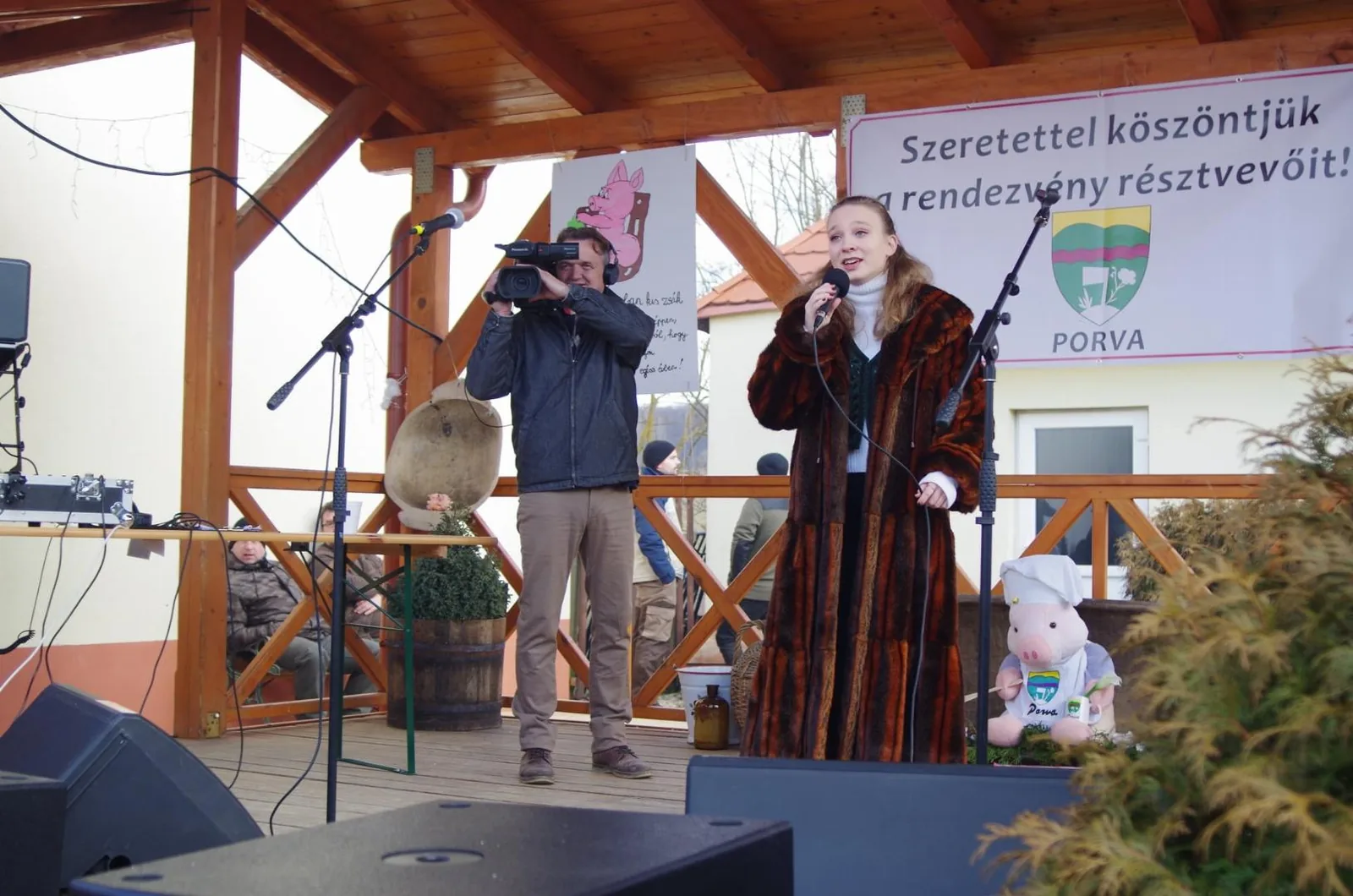 Útirányosok munkában: Fotó: Sipőcz Pál /Sipi/