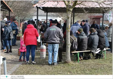 VIII. Bakonybéli Hagyományőrző Falusi Disznóvágás
