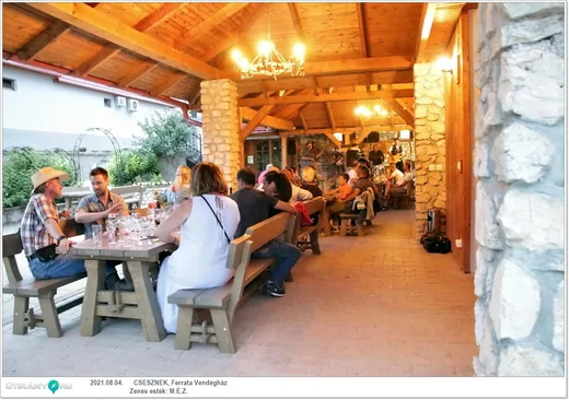 'Zenés estek a Ferrata Vendégházban, Cseszneken' cikk borítóképe