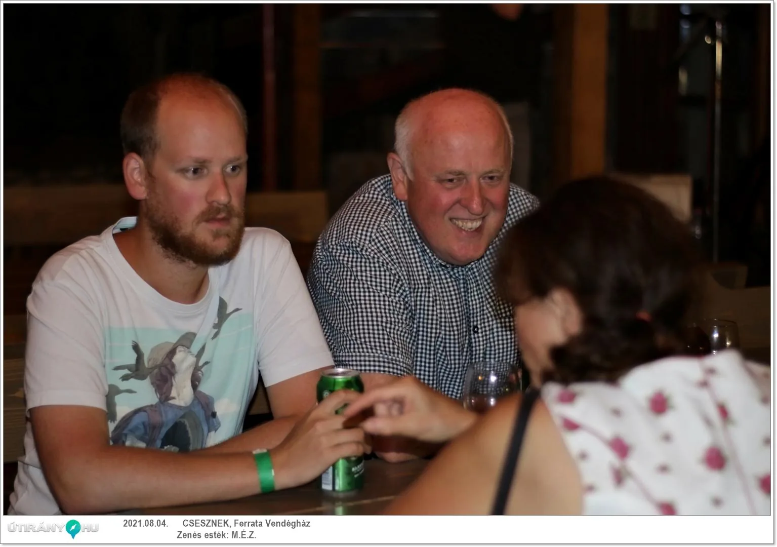 M.É.Z. zenekar és Sápi borkostoló estje