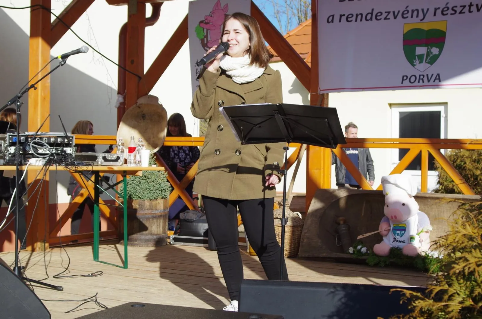 l. Porvai farsangi disznóvágás, Fotók: Sipőcz Pál /Sipi/