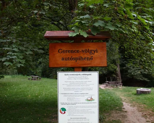 'Gerence-völgyi autóspihenő ' cikk borítóképe