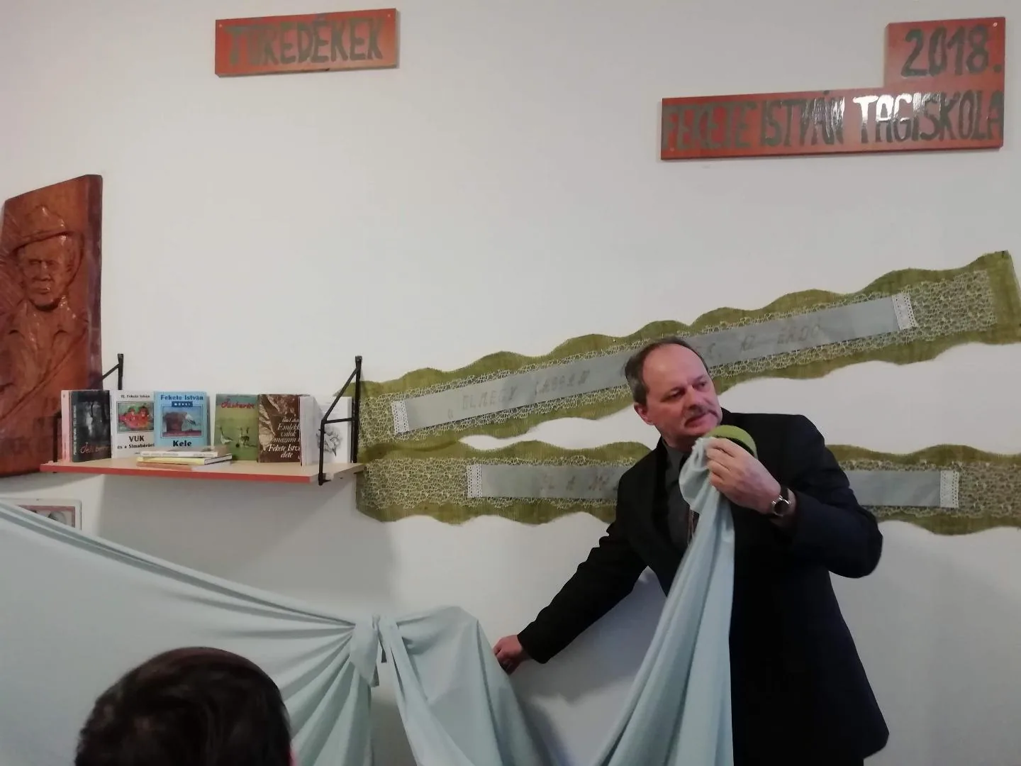 "Emléknap, emlékfal átadás Fekete István tiszteletére" Képek az eseményről