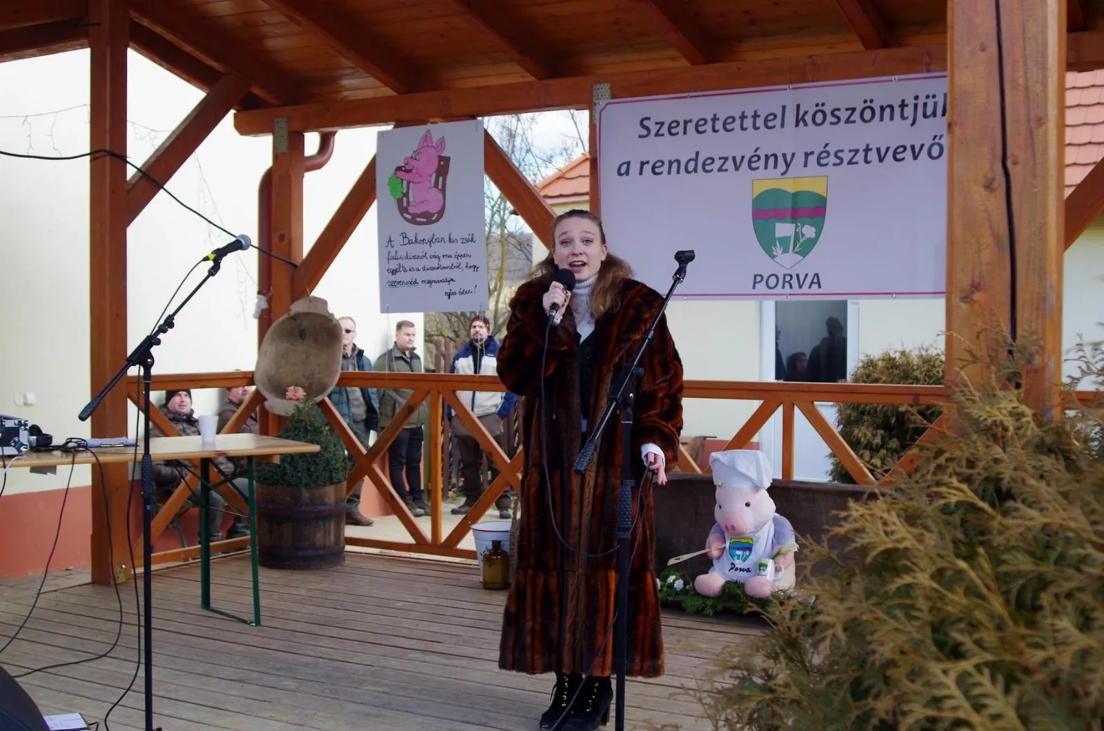 l. Porvai farsangi disznóvágás, Fotók: Sipőcz Pál /Sipi/