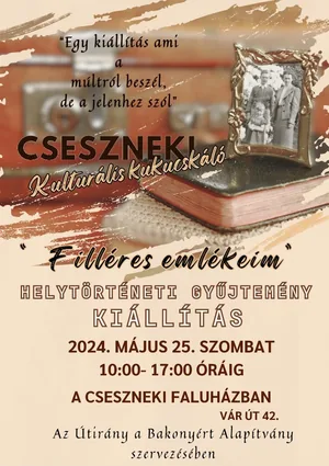 Útirány a Bakonyért alapítvány kiállítása