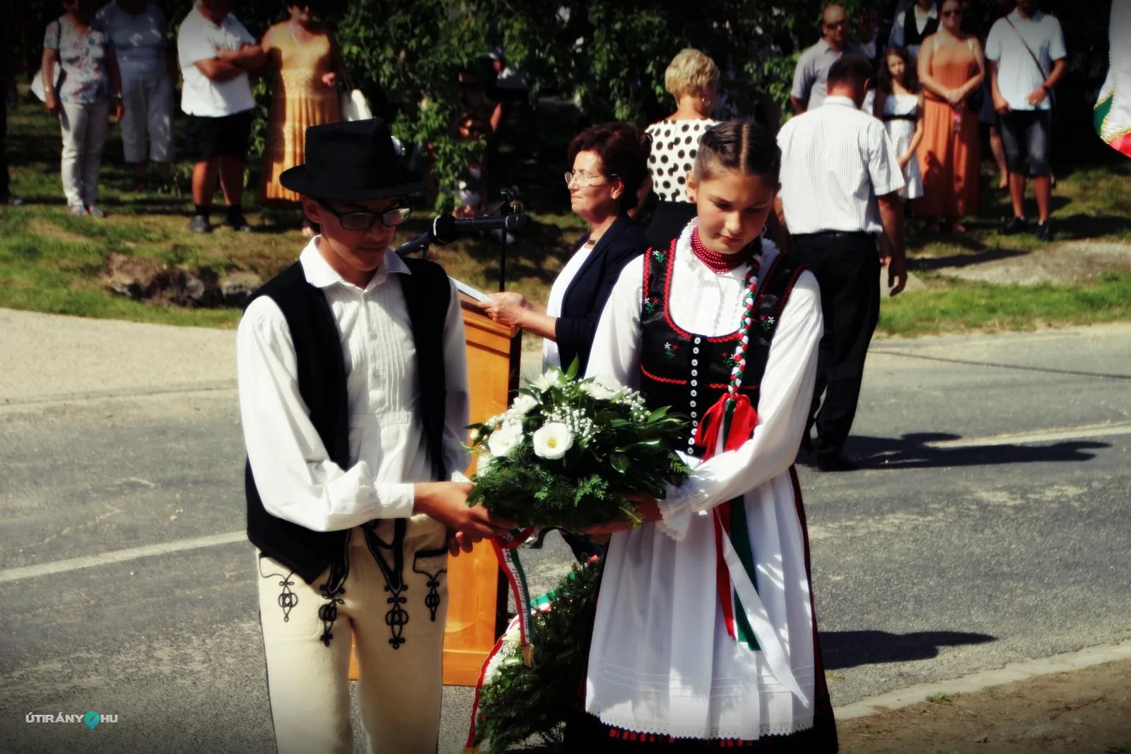 I és II Világháborús Emlékmű átadás. Fotók: Útirány.hu