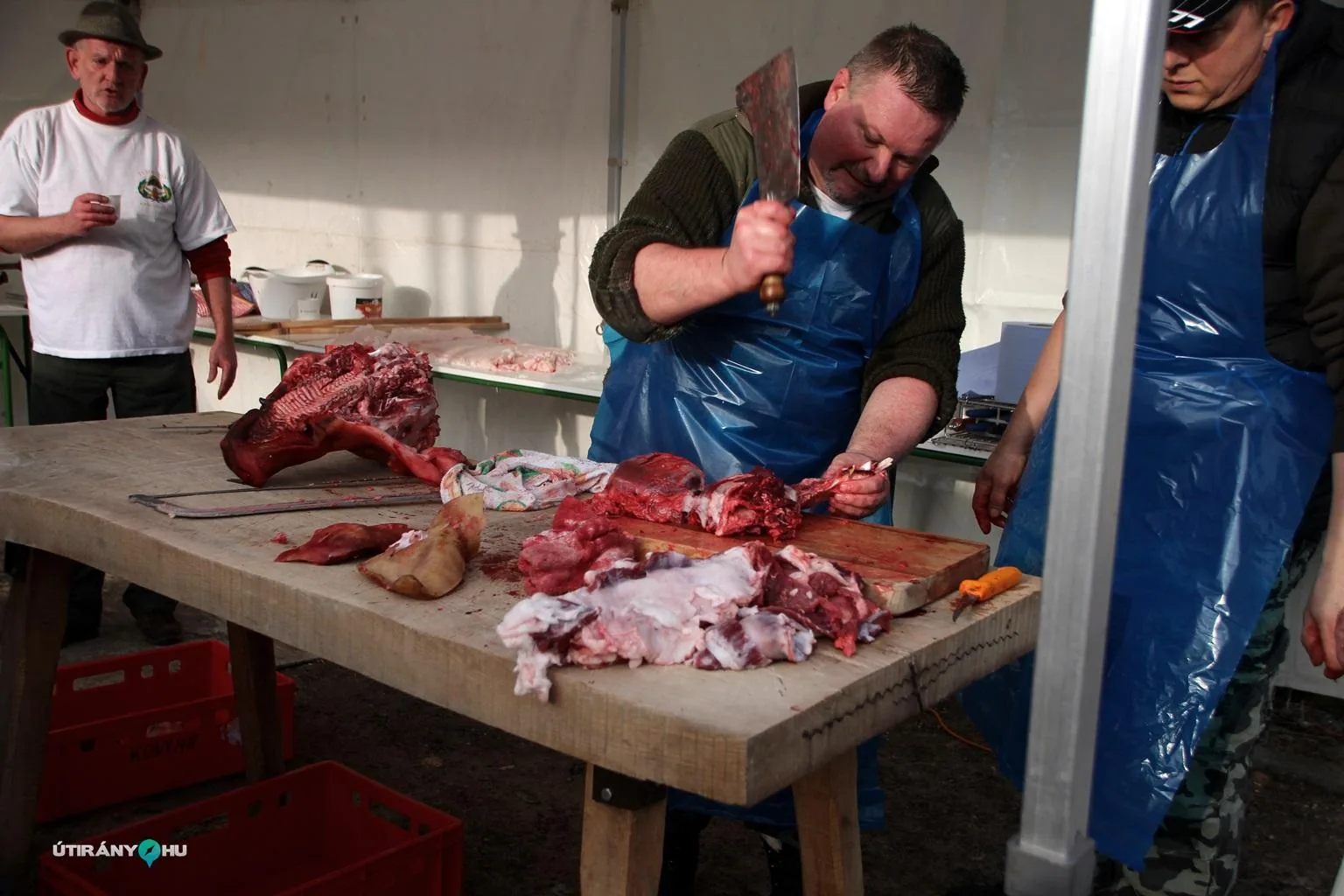 6. Falusi disznóvágás / Fotók: Útirány.hu