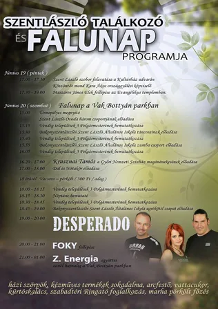 Szentlászló találkozó! borítóképe