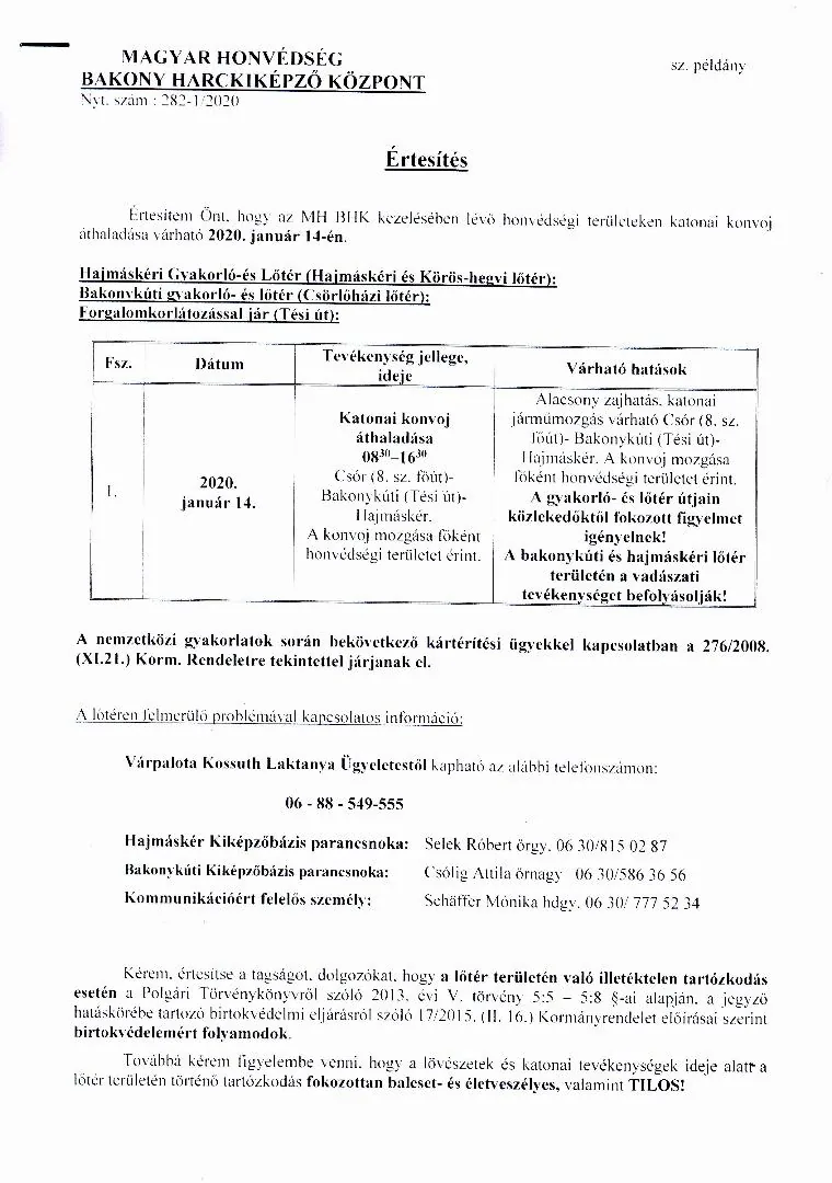 Frissítés: 2020.01.13.