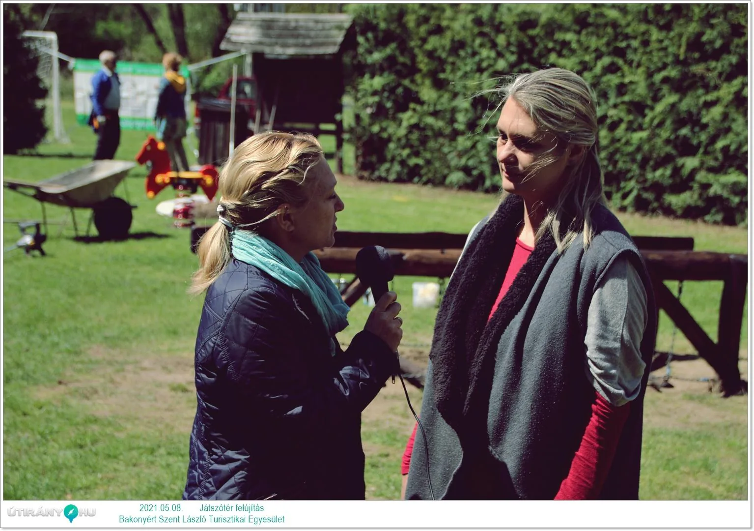 Játszótér felújítás 2021 / Fotók: Útirány.hu