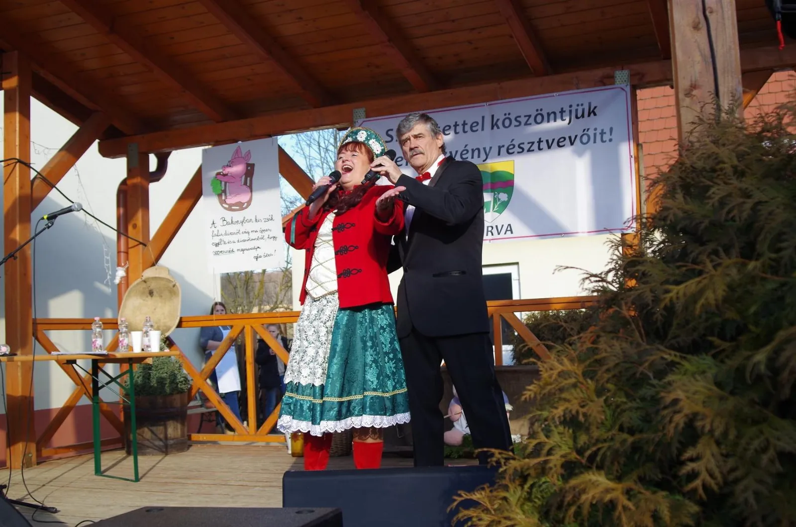 l. Porvai farsangi disznóvágás, Fotók: Sipőcz Pál /Sipi/