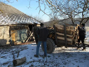 Szociális tűzifa kiosztása
