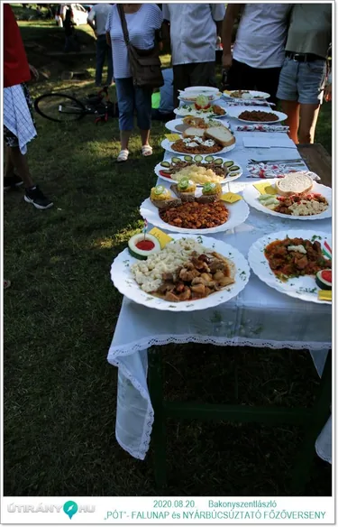 Pót-falunap és Nyárbúcsúztató Főzőverseny