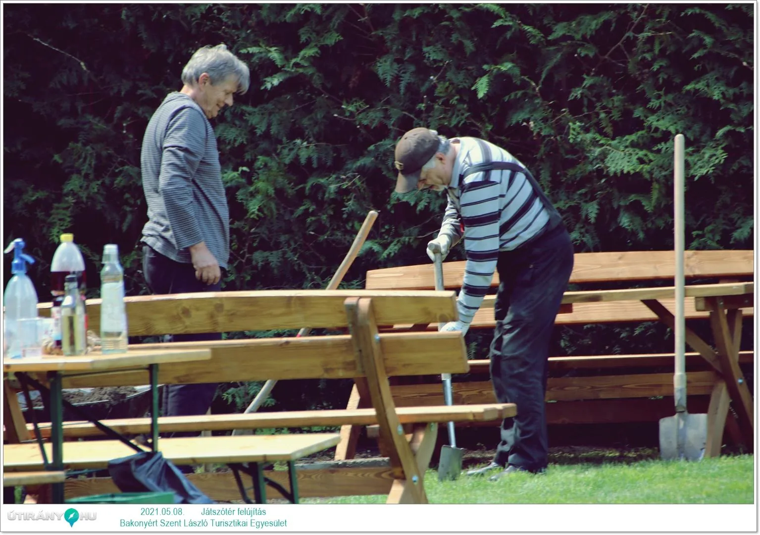 Játszótér felújítás 2021 / Fotók: Útirány.hu