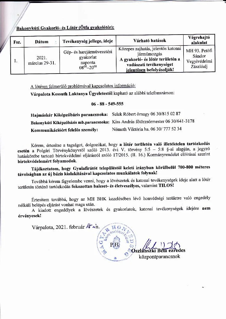 Kapcsolódó dokumentum: