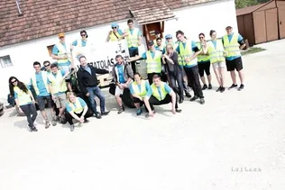 Szépen halad az obeliszk, a fiatalok továbbra is lelkesek! borítóképe