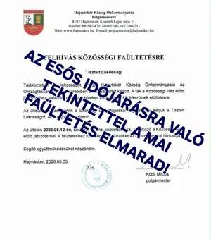 Tájékoztatók